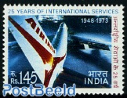 India 1973 Air India 1v, Mint NH, Transport - Aircraft & Aviation - Unused Stamps