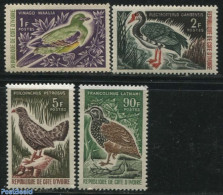 Ivory Coast 1966 Birds 4v, Mint NH, Nature - Birds - Poultry - Geese - Unused Stamps