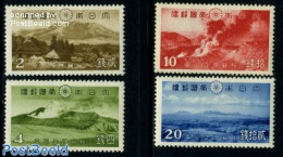 Japan 1939 Landscapes 4v, Mint NH - Unused Stamps