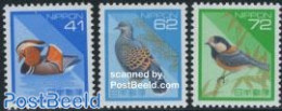 Japan 1992 Birds 3v, Mint NH, Nature - Birds - Ducks - Pigeons - Ungebraucht