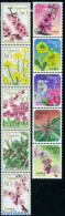 Japan 2009 Flowers 10v (2x [::::]), Mint NH, Nature - Flowers & Plants - Nuovi