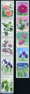 Japan 2010 Flowers 10v (2x[::::]), Mint NH, Nature - Flowers & Plants - Nuevos