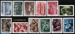 Yugoslavia 1956 Art 12v, Mint NH, Nature - Religion - Horses - Churches, Temples, Mosques, Synagogues - Art - Sculpture - Ongebruikt