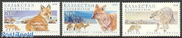 Kazakhstan 1999 Preditors 3v, Mint NH, Nature - Animals (others & Mixed) - Kazakhstan