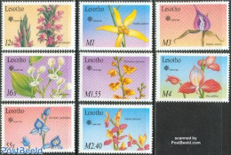 Lesotho 1990 Garden Exposition 8v, Mint NH, Nature - Flowers & Plants - Lesotho (1966-...)