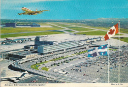 MONTREAL (CANADA). AEROPORT INTERNATIONAL. VUE AERIENNE. 1974. - Vliegvelden