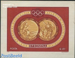 Romania 1961 Olympic Winners S/s, Mint NH, Sport - Olympic Games - Unused Stamps