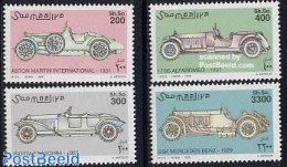 Somalia 1999 Automobiles 4v (Isotta,Alfa Romeo,Mercedes Benz), Mint NH, Transport - Automobiles - Cars