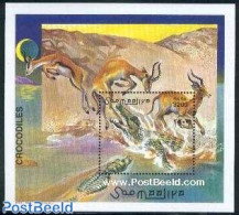 Somalia 2000 Crocodiles S/s, Mint NH, Nature - Crocodiles - Reptiles - Somalia (1960-...)