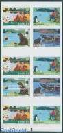 Sweden 2006 Around The Lake In The Summer Booklet, Mint NH, Nature - Transport - Animals (others & Mixed) - Dogs - Fis.. - Ongebruikt