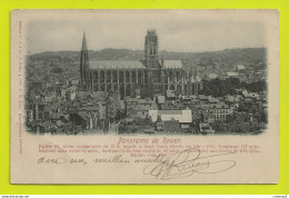 76 ROUEN Panorama Eglise St Ouen VOIR DOS Non Séparé Avant 1905 - Rouen