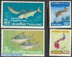 Thailand 1967 Fish 4v, Mint NH, Nature - Fish - Fische