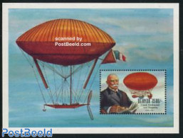 Uganda 1992 Graf Von Zeppelin S/s, Mint NH, Transport - Zeppelins - Zeppelines