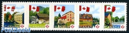 Canada 2010 Historic Water Mills 5v S-a, Mint NH, Various - Mills (Wind & Water) - Unused Stamps