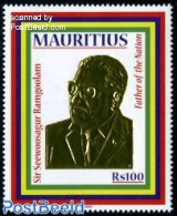Mauritius 2010 Sir Seewoosagur Ramgoolam 1v, Mint NH, History - Politicians - Mauricio (1968-...)