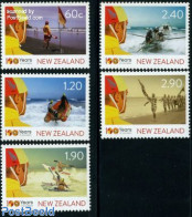 New Zealand 2010 Surf Life Saving 5v, Mint NH, Sport - Transport - Kayaks & Rowing - Sport (other And Mixed) - Ships A.. - Nuevos