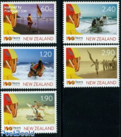 New Zealand 2010 Surf Life Saving 5v, Mint NH, Sport - Transport - Kayaks & Rowing - Sport (other And Mixed) - Ships A.. - Neufs