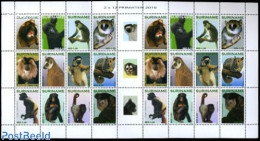 Suriname, Republic 2010 Primates, Monkeys 2x12v M/s, Mint NH, Nature - Animals (others & Mixed) - Monkeys - Suriname
