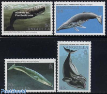 Anguilla 1995 Whales 4v, Mint NH, Nature - Sea Mammals - Anguilla (1968-...)