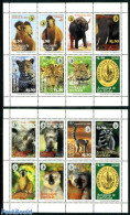 Antigua & Barbuda 1994 Sierra Club 15v (in 2 M/s), Mint NH, Nature - Animals (others & Mixed) - Camels - Cat Family - .. - Antigua And Barbuda (1981-...)