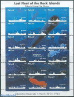 Palau 1995 Lost Fleet, Diving 18v M/s, Mint NH, Nature - Sport - Transport - Fish - Diving - Ships And Boats - Peces