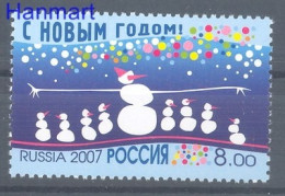 Russia 2007 Mi 1445 MNH  (ZE4 RSS1445) - Año Nuevo