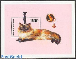 Tanzania 1999 Ragdoll Cat S/s, Mint NH, Nature - Cats - Tansania (1964-...)