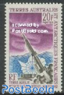 French Antarctic Territory 1967 Rocket Launching 1v, Mint NH, Transport - Space Exploration - Nuevos