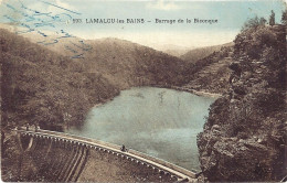 *CPA - 34 - LAMALOU Les BAINS - Barrage De La Biconque - Colorisée - Lamalou Les Bains