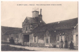 Bouilly - Globencour - Maison Pittoresque Décoré De Fonds De Bouteilles - Other & Unclassified