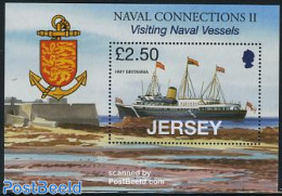 Jersey 2008 Visiting Naval Vessels S/s, Mint NH, Transport - Ships And Boats - Bateaux