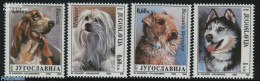 Yugoslavia 1994 Dogs 4v, Mint NH, Nature - Dogs - Neufs