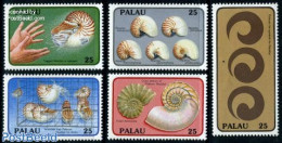 Palau 1988 Shells 5v, Mint NH, Nature - Shells & Crustaceans - Vie Marine