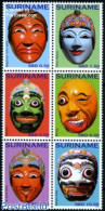 Suriname, Republic 2010 Masks 6V [++], Mint NH - Surinam