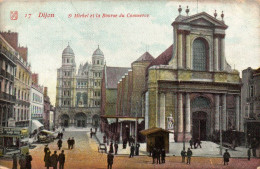 N°1656 W -cpa Dijon -St Michel Et La Bourse Du Commerce- - Dijon