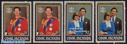 Cook Islands 1982 Royal Baby 4v, Mint NH, History - Charles & Diana - Kings & Queens (Royalty) - Königshäuser, Adel