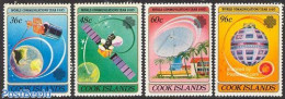Cook Islands 1983 World Communication Year 4v, Mint NH, Science - Transport - Int. Communication Year 1983 - Telecommu.. - Telecom