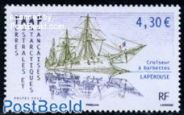 French Antarctic Territory 2011 Laperouse 1v, Mint NH, Transport - Ships And Boats - Nuevos