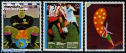 Paraguay 1974 World Cup Football Germany 3v, Mint NH, Sport - Football - Paraguay