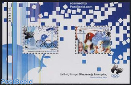 Greece 2004 Olympic Oath S/s, Mint NH, Sport - Olympic Games - Ongebruikt