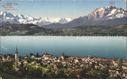 11846790 Zug ZG Mit Eiger Moench Jungfrau Pilatus Zug - Autres & Non Classés