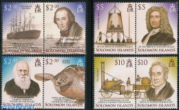 Solomon Islands 2006 Inventions & Discoveries 4x2v [:], Mint NH, Nature - Science - Sport - Transport - Reptiles - Tur.. - Duiken