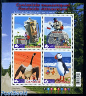 Canada 2010 Roadside Attractions 4v M/s, Mint NH, Nature - Various - Birds - Maps - Tourism - Nuovi