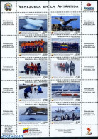 Venezuela 2010 Antarctica 10v M/s, Mint NH, Nature - Science - Transport - Birds - Penguins - Sea Mammals - The Arctic.. - Barche