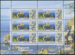 Russia 2001 Europa M/s, Mint NH, History - Nature - Europa (cept) - Birds - Fish - Sea Mammals - Poissons