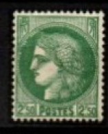 FRANCE    -   1938  .  Y&T N° 375 * .  Manque Des Perles - Unused Stamps