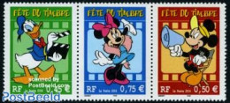 France 2004 Disney 3v [::], Mint NH, Art - Disney - Neufs