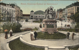 11846741 Basel BS Strassburger Denkmal Mit Bundesbahnhof Basel BS - Sonstige & Ohne Zuordnung