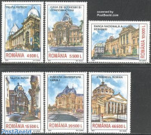 Romania 2003 Bukarest Palaces 6v, Mint NH, Art - Architecture - Nuovi