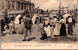 20562 Cpa 85 Les Sables D'Olonne - Un Chef D'Oeuvre En Sable - Sables D'Olonne